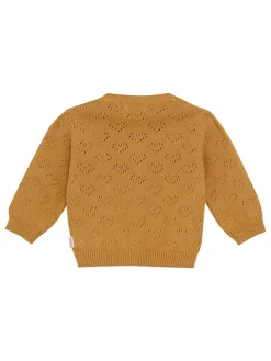 Cardigan in Hellbraun