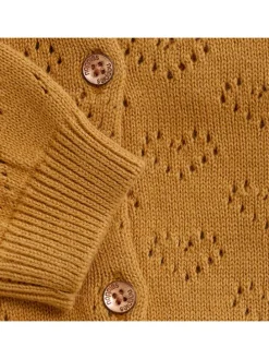 Cardigan in Hellbraun