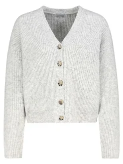 Cardigan in Hellgrau