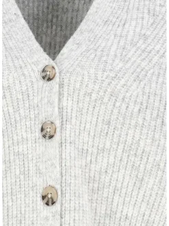 Cardigan in Hellgrau