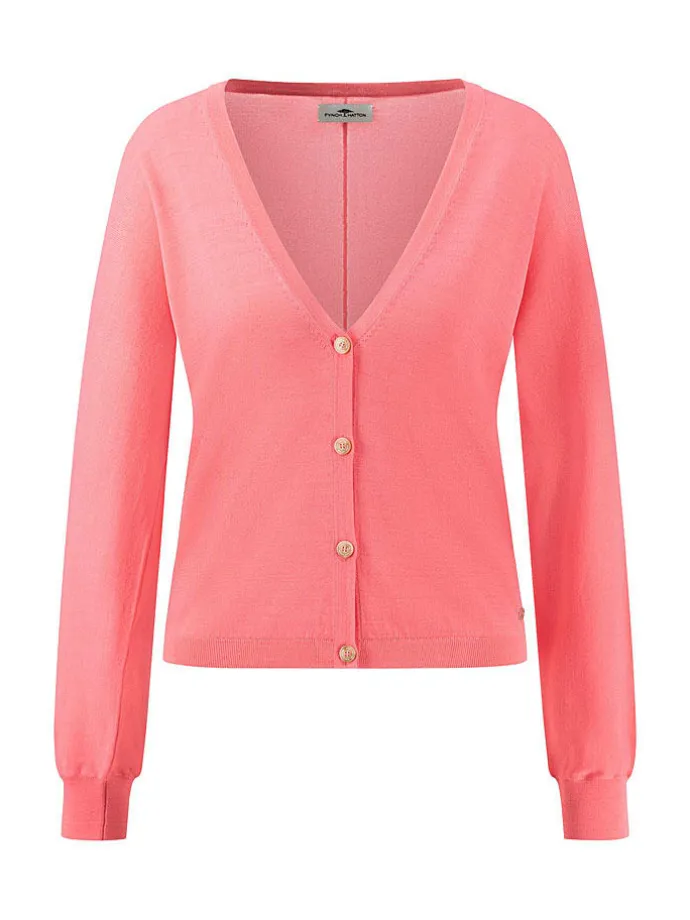 Cardigan in Pink