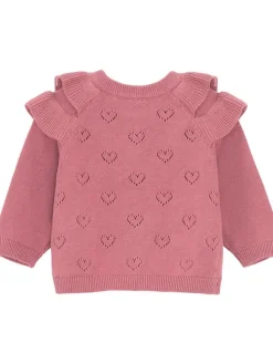 Cardigan in Pink