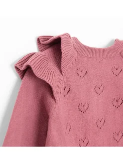 Cardigan in Pink