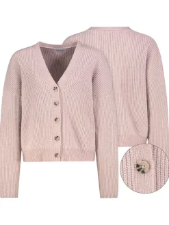 Cardigan in Rosa