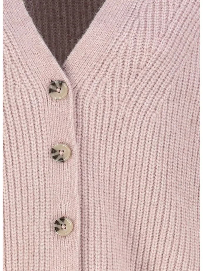 Cardigan in Rosa