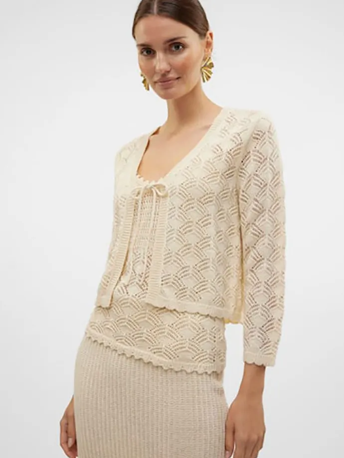 Cardigan in Sand