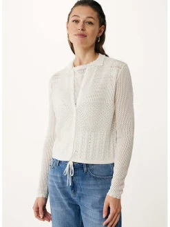 Cardigan in Weiß