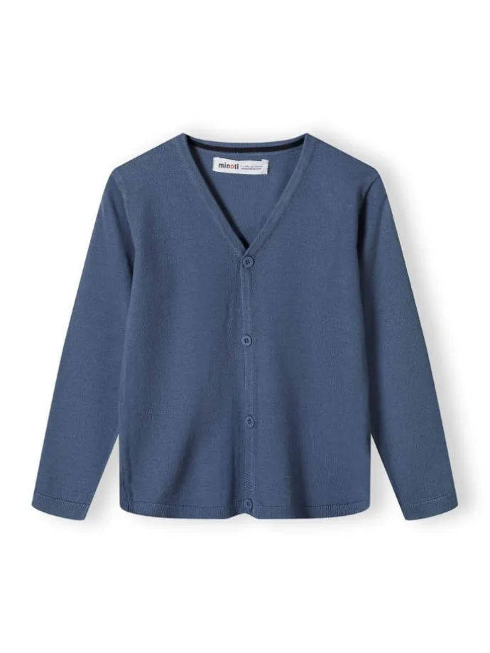 Cardigan 27KNIT44 in Blau