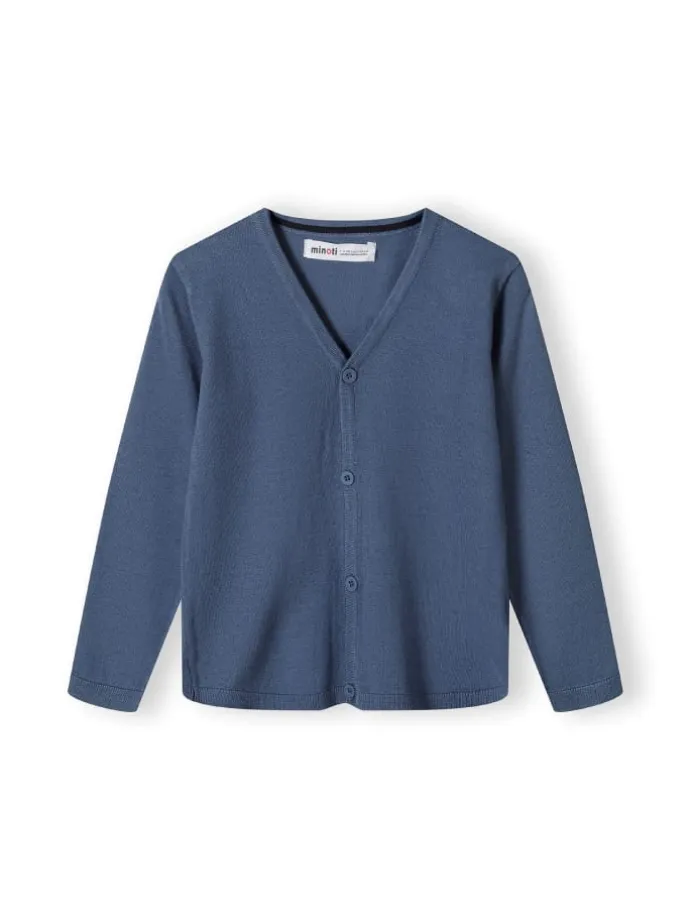 Cardigan 27KNIT44 in Blau