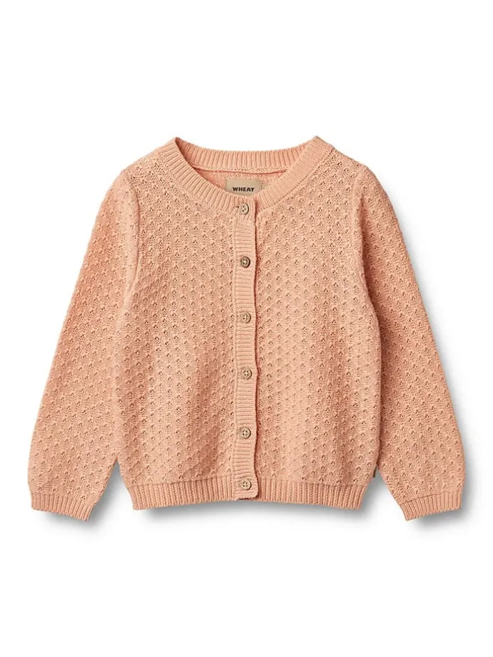 Cardigan "Magnella" in Apricot