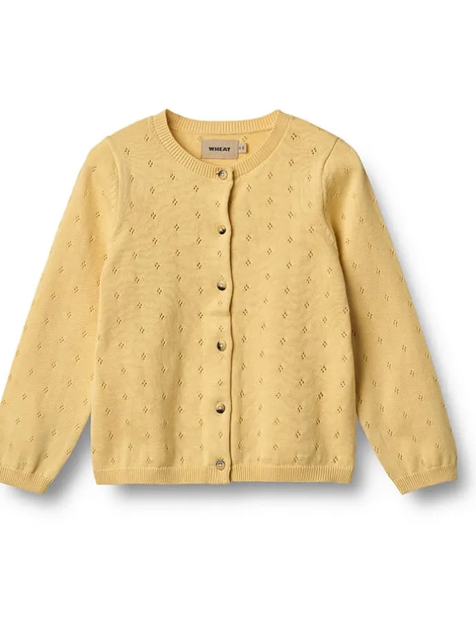 Cardigan "Maia" in Gelb