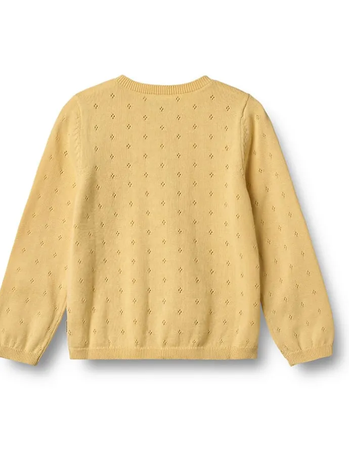 Cardigan "Maia" in Gelb