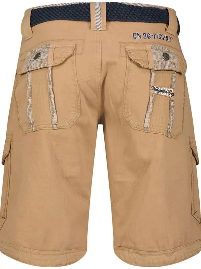 Cargobermudas "Paillette" in Beige