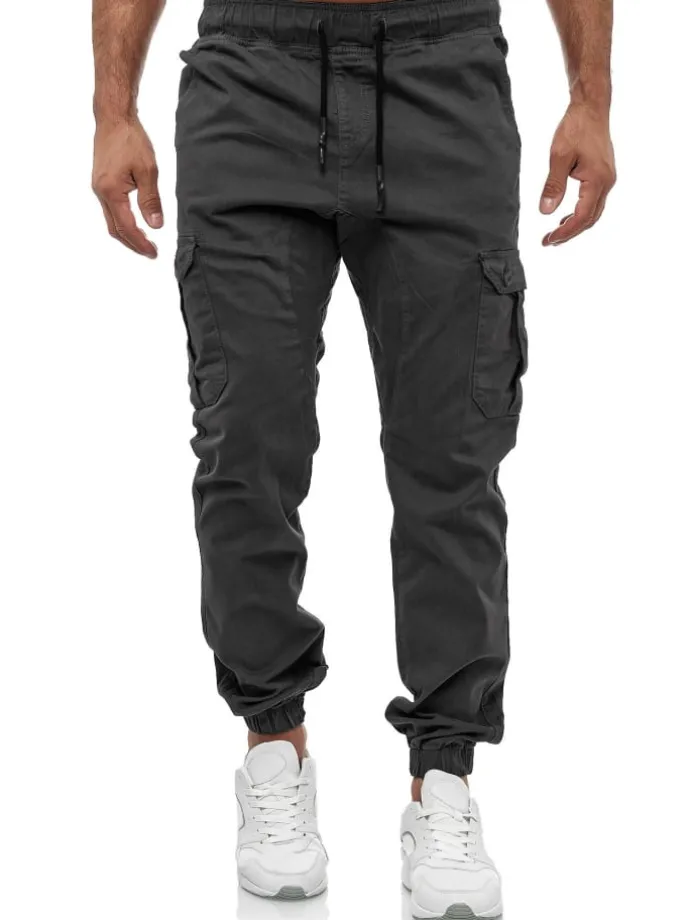 Cargohose "16610" - Regular Fit - in Anthrazit