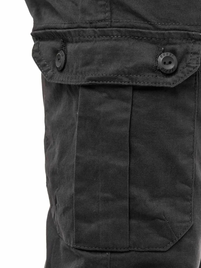 Cargohose "16610" - Regular Fit - in Anthrazit