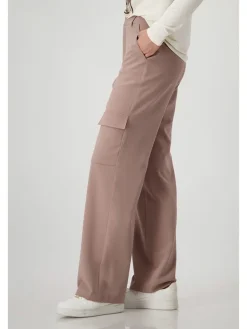 Cargohose in Beige