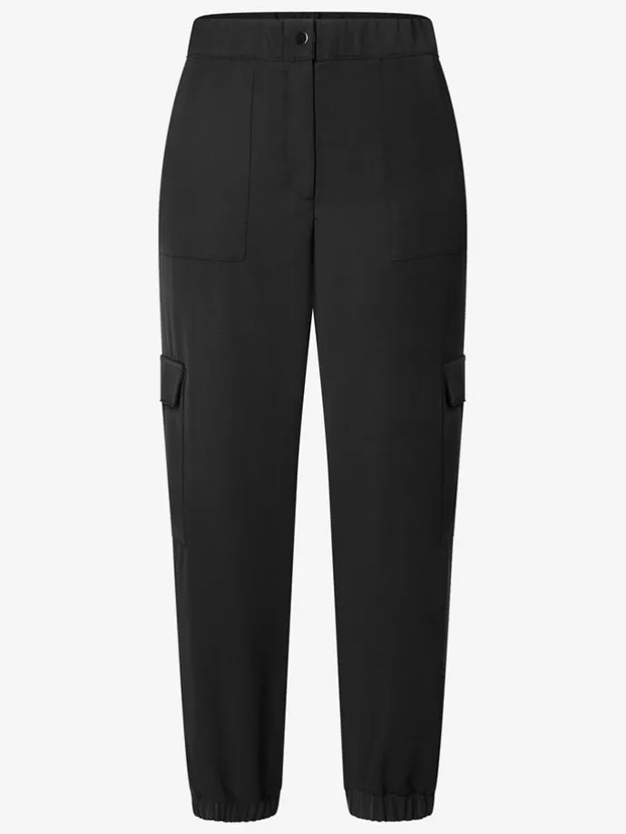 Cargohose in Schwarz