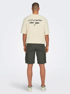 Cargoshorts in Khaki
