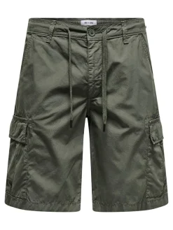 Cargoshorts in Khaki
