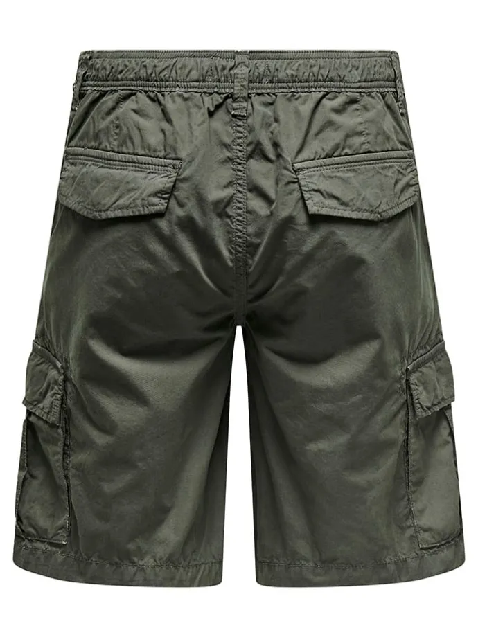 Cargoshorts in Khaki