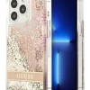 Case für iPhone 14 Pro Max in Transparent/ Gold