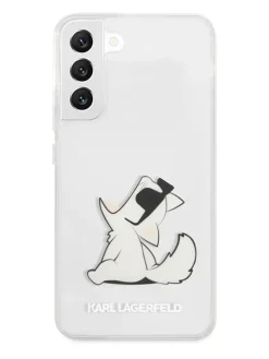 Case für Samsung Galaxy S22+ in Transparent/ Weiß