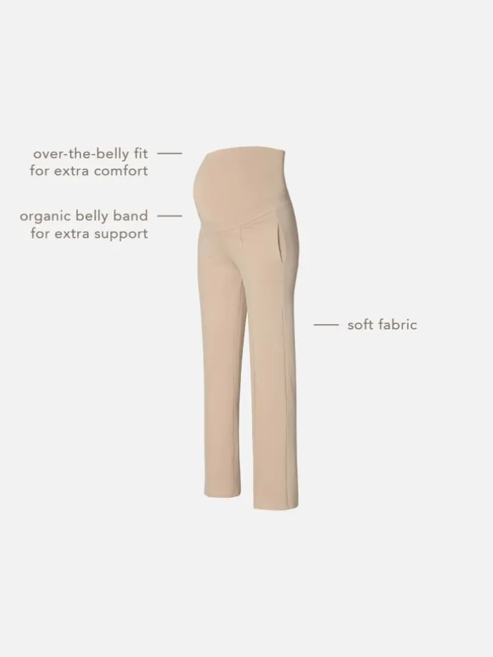 Casual Hose Eili in White Pepper