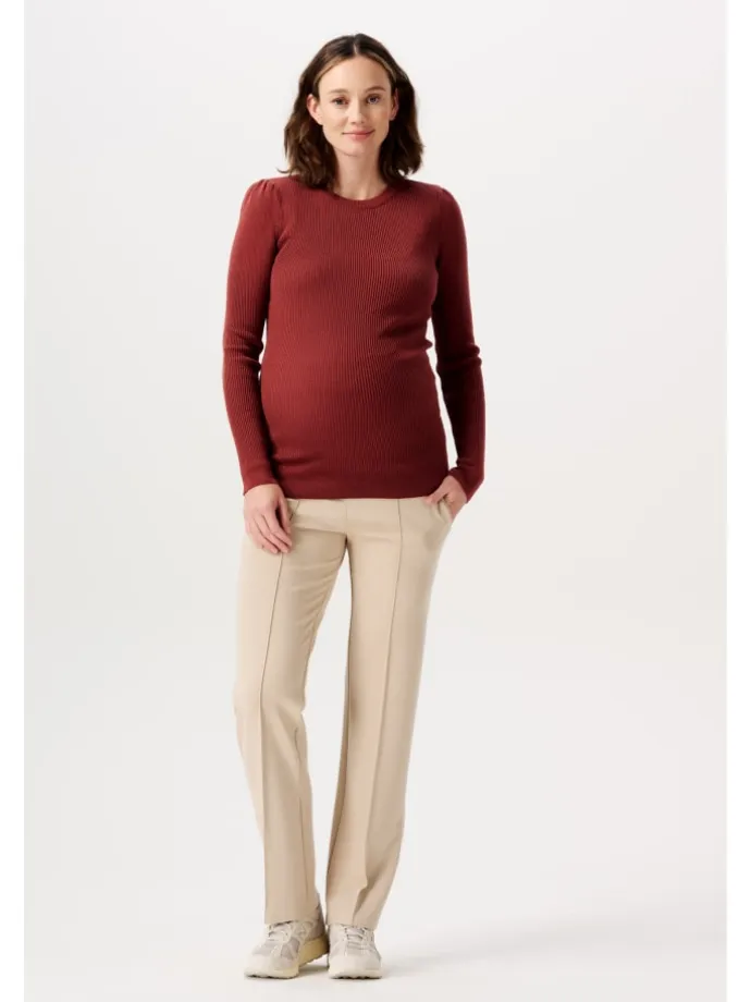 Casual Hose Eili in White Pepper