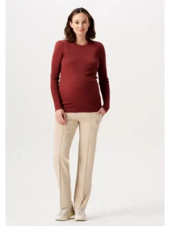 Casual Hose Eili in White Pepper