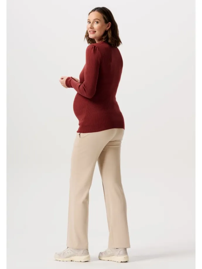 Casual Hose Eili in White Pepper