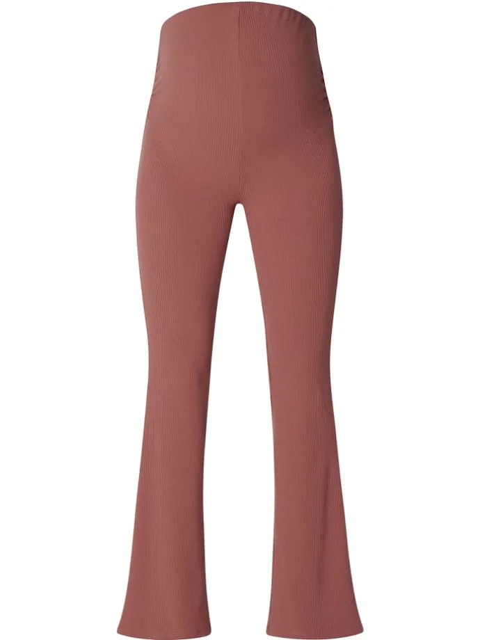 Casual Hose Flared Heja in Sienna