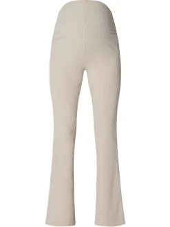 Casual Hose Flared Heja in Light Sand