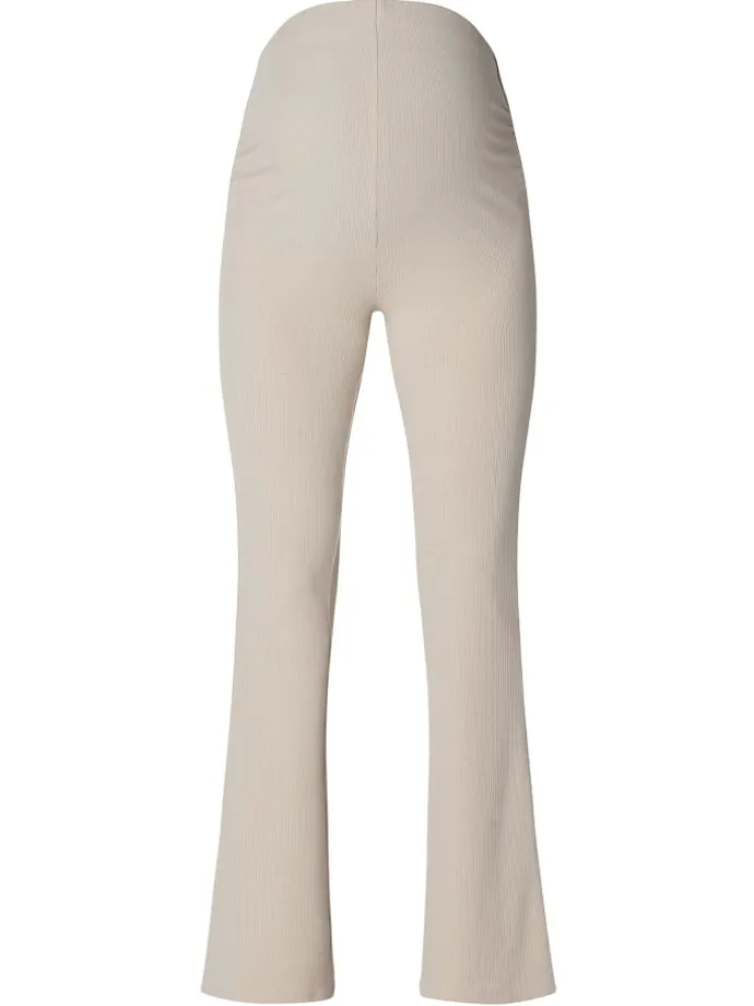 Casual Hose Flared Heja in Light Sand
