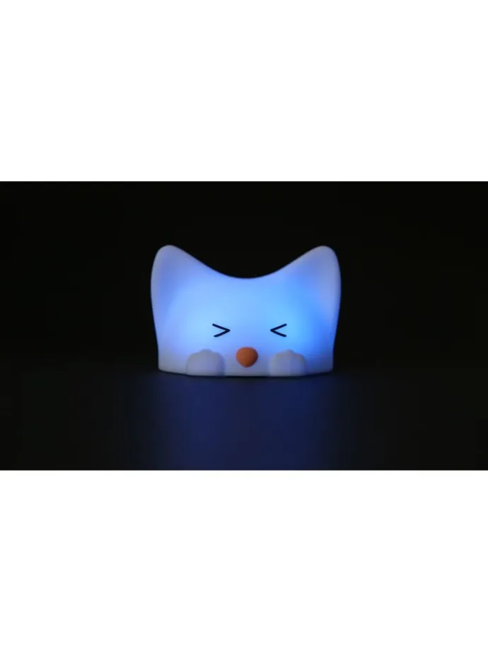 Catty Cat RGB LED Nachtlicht in Weiß ab 0 Monate