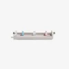 Cham-Halter in Grau - (B)11,5 x (H)2,5 x (T)1,8 cm