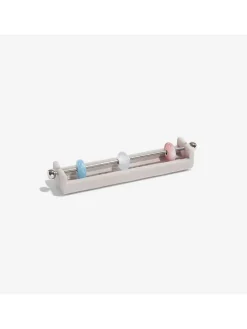 Cham-Halter in Grau - (B)11,5 x (H)2,5 x (T)1,8 cm