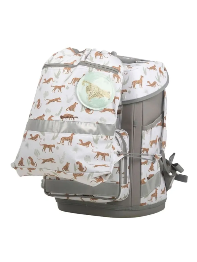 Champion Maxx Schulranzen-Set in Leopard