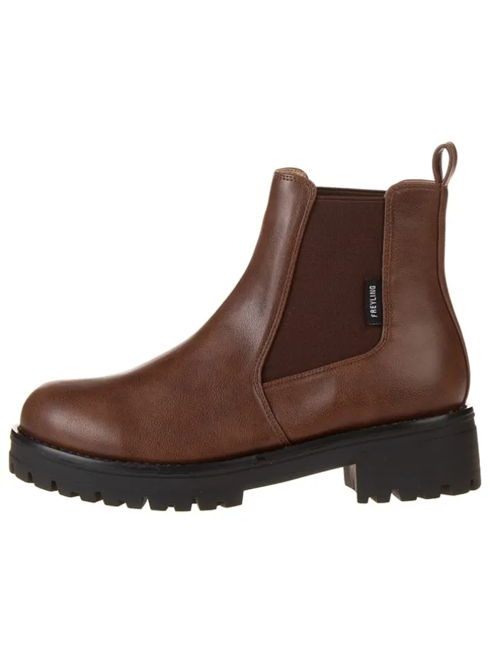 Chelsea-Boots in Braun