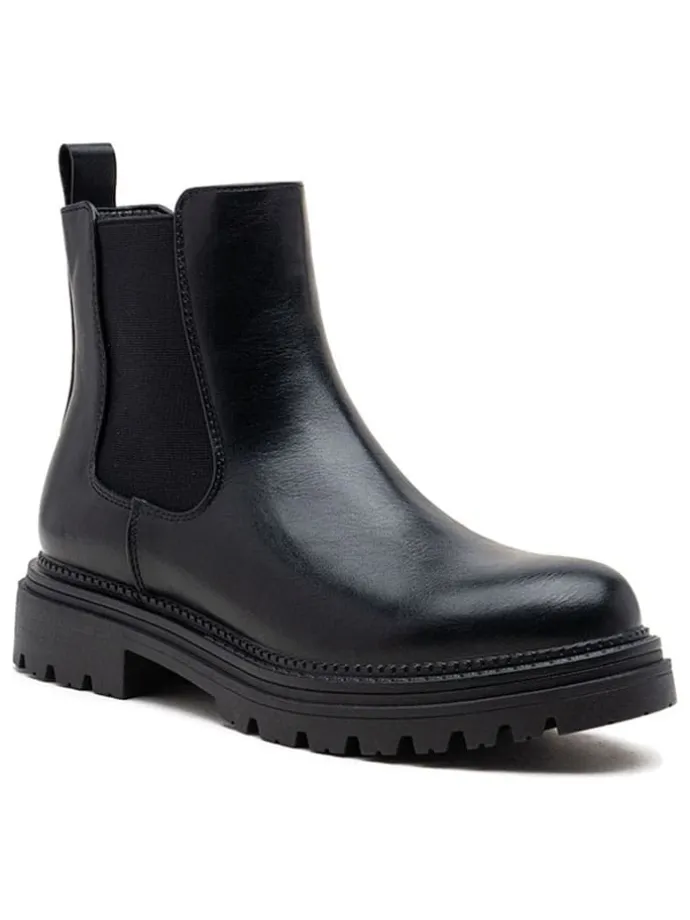 Chelsea-Boots in Schwarz