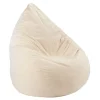 Chillkissen Sitzsack Poly Noble 90 cm hoch in beige