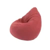 Chillkissen Sitzsack Poly Noble 90 cm hoch in rost