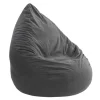 Chillkissen Sitzsack Poly Noble 90 cm hoch in anthrazit