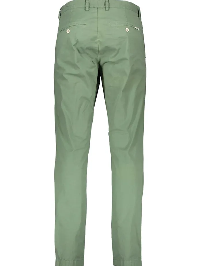 Chino - Slim fit - in Grün