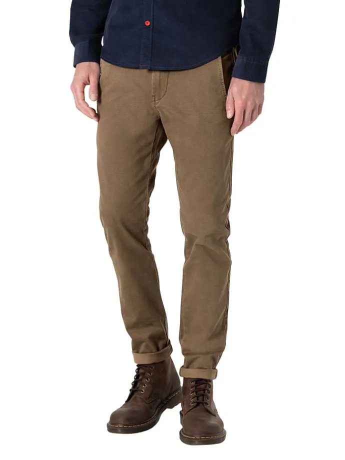 Chino ''Janno'' - Slim fit - in Kamel