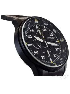 Chronograph in Schwarz