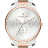 Chronograph in Silber/ Roségold