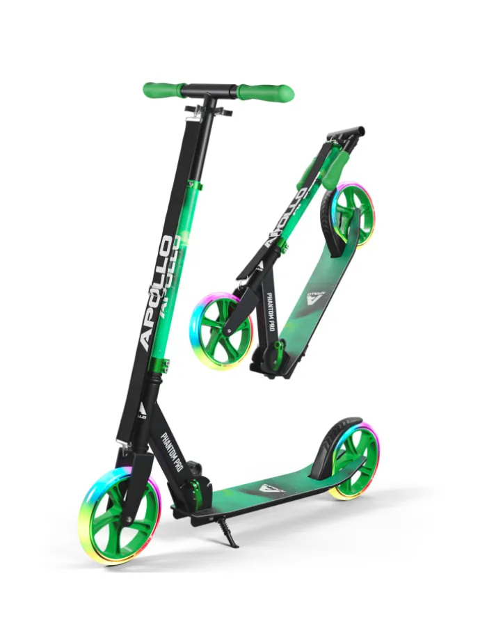 Cityroller LED Scooter " Phantom Pro LED Meteor " in Meteor Grün