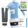 CLEANmaxx Bügler mit Dampffunktion  für Hemden & Blusen + Bügler-Aufsatz für