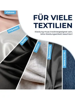 CLEANmaxx Bügler mit Timerfunktion für Hemden & Blusen - silber/schwarz