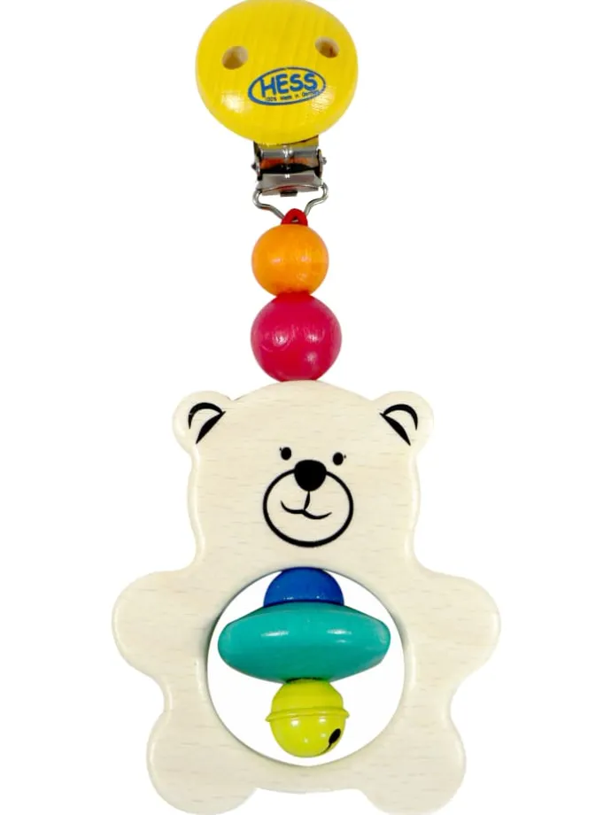 Clipfigur "Teddy" in Bunt